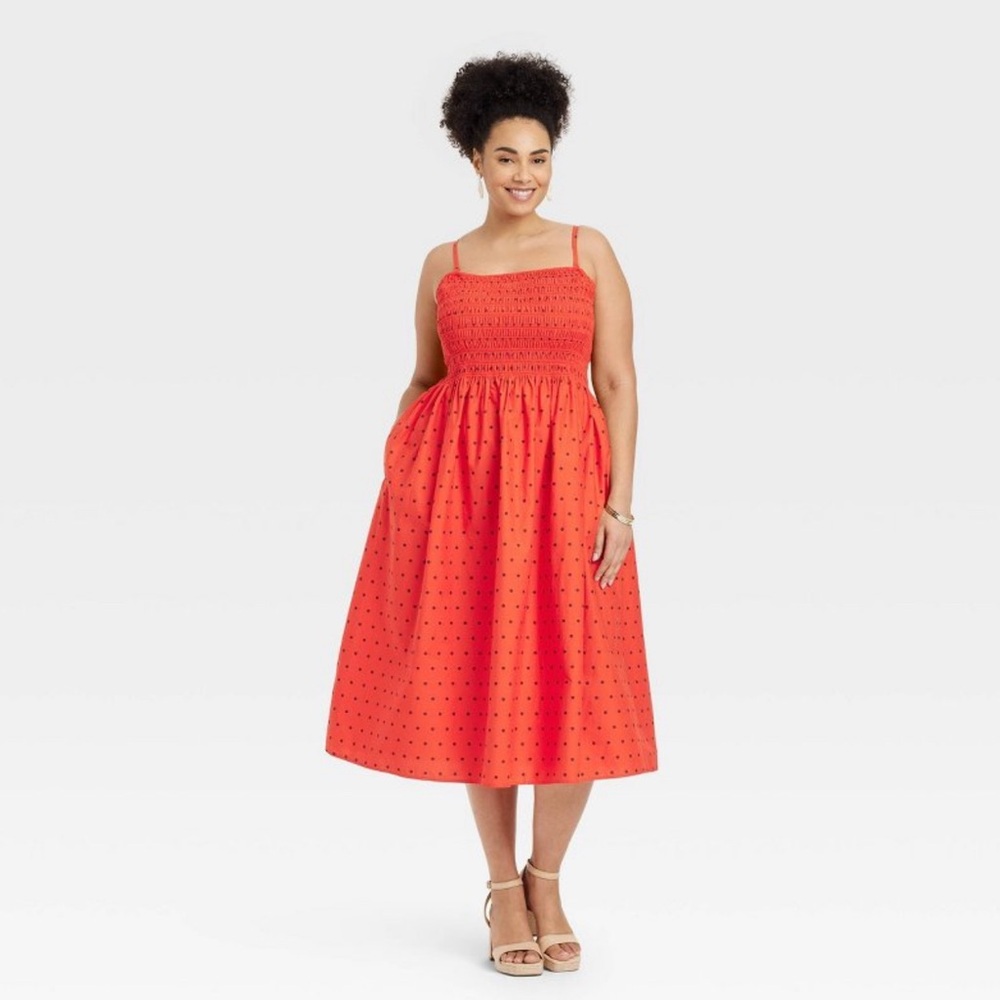 Target A New Day - XXL Red Polka Dot Dress